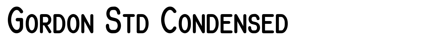 Gordon Std Condensed